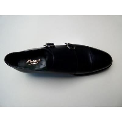 ふるさと納税 福岡市 革靴 ダブルモンクストラップ(ハンドソーンウェルテッド製法/博多製造)25.5cm ET03VC05 |  | 02