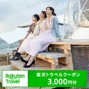 【ふるさと納税】愛知県常滑市の対象施設で使える楽天トラベルクーポン 3,000円分【寄付額12,000円】