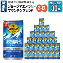 【ふるさと納税】【2～12か月連続お届け】ジョージアエメラルドマウンテンブレンド　185ml 缶×30本　【04301-0036～38・708～710】 コカ・コーラ ボトラーズジャパン 缶 合計 5.55L 1ケース 宮城県 蔵王町 定期便 コーヒー 珈琲 コーヒー缶 GEORGIA エメマン 送料無料