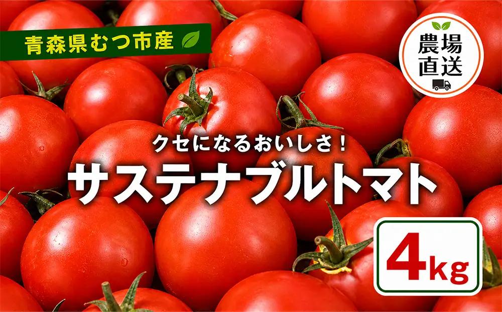 むつ市産　寅福菜園の「サステナブルトマト」4㎏