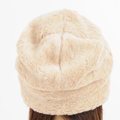 ふるさと納税 豊中市 【ブラウン】帽子　オーガニックコットン 無染色 暖かボアワッチ |  | 01