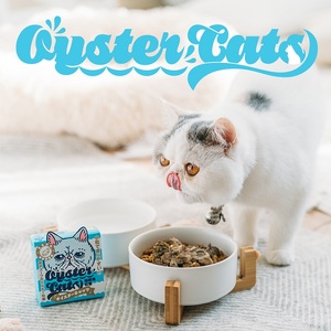 猫専用 牡蠣缶 無添加 オイスターキャッツ 4缶セット (a12-177)