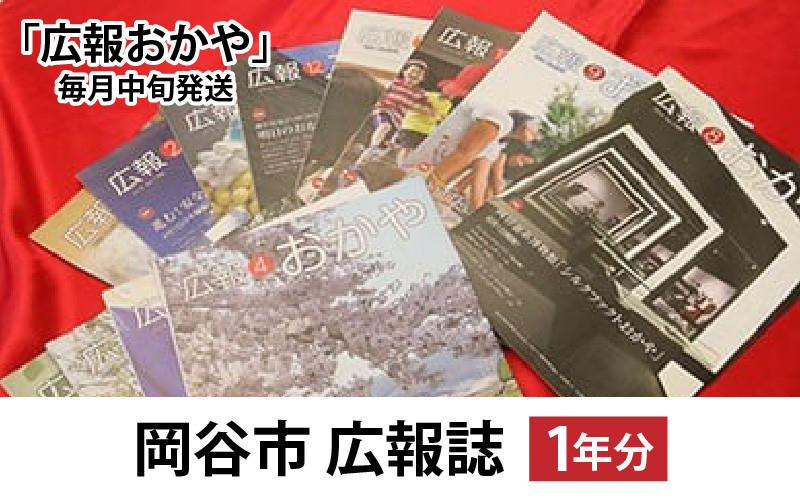 
岡谷市広報誌（1年分）
