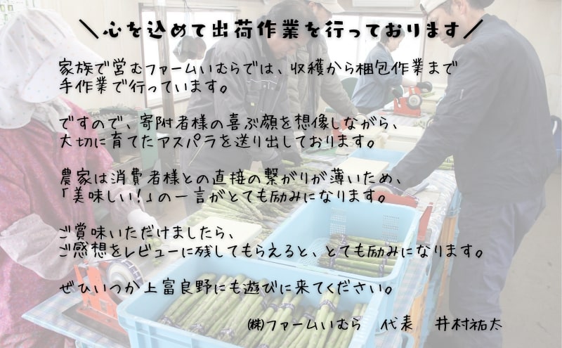 【2026年4月～発送】 北海道上富良野産 グリーンアスパラガス 太くて美味しい 2Lサイズ 1kg [ファームいむら] グリーンアスパラ アスパラガス あすぱら アスパラ 野菜 新鮮 北海道 上富良