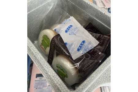カパル最中アイス（ミルク味3個・チョコ味3個）6個セット