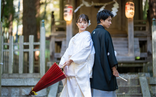 花巻温泉　フォトウエディング利用券　オリジナルフォトフレーム付き 【859】 