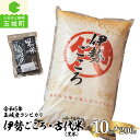 【ふるさと納税】令和5年産 コシヒカリ 伊勢ごころ 10kg 黒米 100g×2袋 米 白米 精米 2023年産 ご飯 お弁当 おにぎり ギフト 贈答 備蓄米 玉城町観光協会 三重県