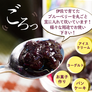 isa543 《毎月数量限定》手作りブルーベリージャム(計6個・各140g)加工食品 果物 フルーツ 詰め合わせ 果肉 ブルーベリー 低糖 ハンドメイド ジャム ギフト【薩摩美食倶楽部】