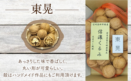 2025年産 長野県東御市産 殻付き信濃くるみ 500g（品種 東晃）　くるみくるみくるみくるみくるみくるみくるみ