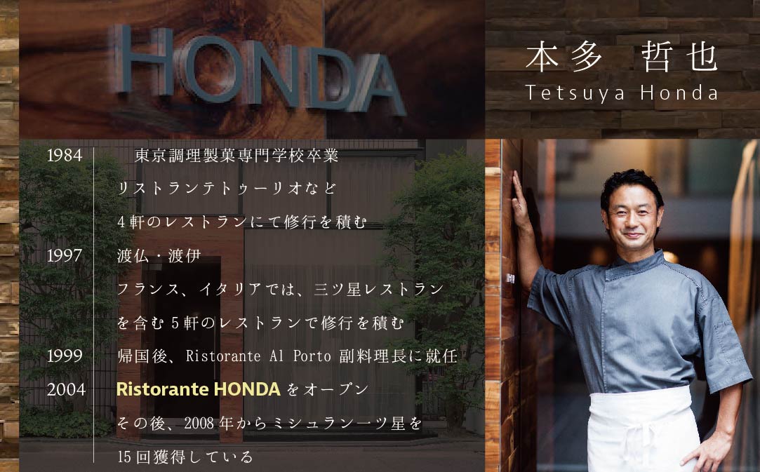 【JAL限定】【青山　15回獲得一つ星イタリアン】リストランテホンダ「別海町×HONDA特別コース」お食事券2名様【CC0000066】（ふるさと納税 レストラン 東京 コース料理）