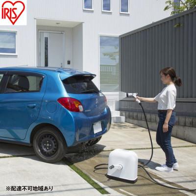 ふるさと納税 大河原町 フルカバーホースリールHG ブラック×ホワイト 20m アイリスオーヤマ[53752956]