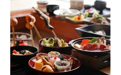 ペアお食事券　囲炉裏の宿飛騨ともえホテル