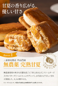 【ふるさと納税限定】【厳選素材】３種のクッキーサンド ( 甘夏 ブルーベリー バニラ ) 10個セット | 兵庫県 丹波篠山市 バターサンド クッキーサンド 冷凍 小分け 人気 バレンタイン ギフト 