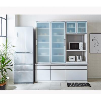 ふるさと納税 大川市 ヘネシー 幅120cm 大容量食器収納食器棚 ホワイト |  | 02