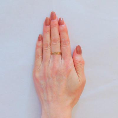 ふるさと納税 山梨県 K10YG Fidel リング(サイズ3.5号) |  | 03