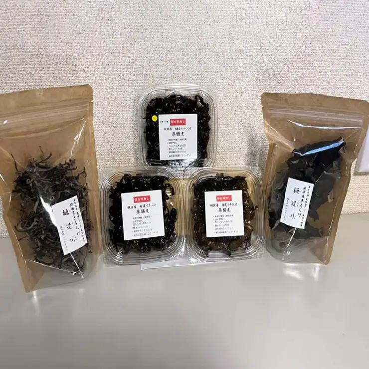 有機栽培　きくらげセットC（乾燥ブロック＋千切＋薬膳煮（スタンダード２個＋ゆず七味１個）きくらげ