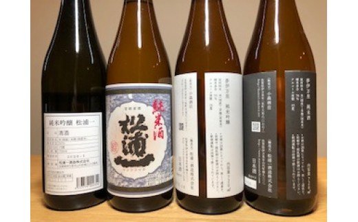 雄町サミット優等賞受賞 松浦一純米吟醸入8本セット D253_イメージ3
