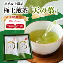 【ふるさと納税】奥八女上陽茶　極上煎茶「天の葉」100g×2本セット箱 選べるギフト対応 八女茶 緑茶 茶葉 贈り物 ご挨拶