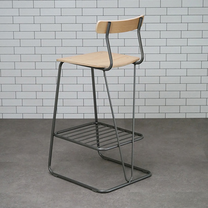 A-100Re （エ－ヒャクレ） HIGH CHAIR クリア_ナチュラル  EB8-0629