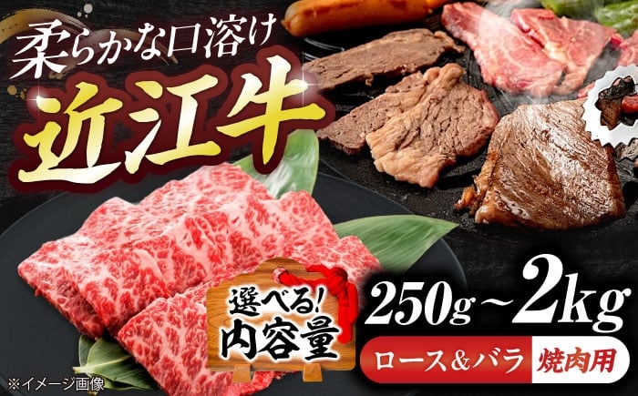 
            【選べる容量】近江牛モモ＆バラ（焼肉）250g~2kg  / 近江牛 バラ 焼き肉用牛肉 牛肉 三大和牛 ブランド牛 バラ モモ 高級 和牛 国産牛 近江牛 三大和牛 焼肉 焼き肉 BBQ 焼肉牛肉 モモ バラ 赤身 霜降り 霜降り牛肉 赤身牛肉 近江牛焼肉 近江肉 バラ 近江牛 人気 おすすめ / 栗東市 / 有限会社 岡山[BIBE071]
          