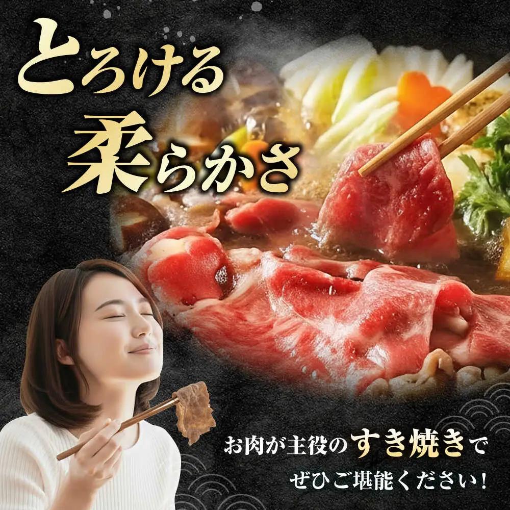 厳選佐賀牛 肩ロース すき焼き用 スライス 600g / 有限会社片岡精肉店 [41AEAC017]