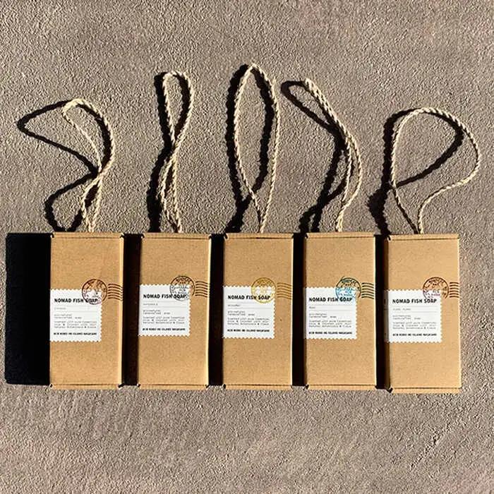 NOMAD FISH SOAP（おさかな石けん）× 5尾 [JEK006] 石鹸　せっけん