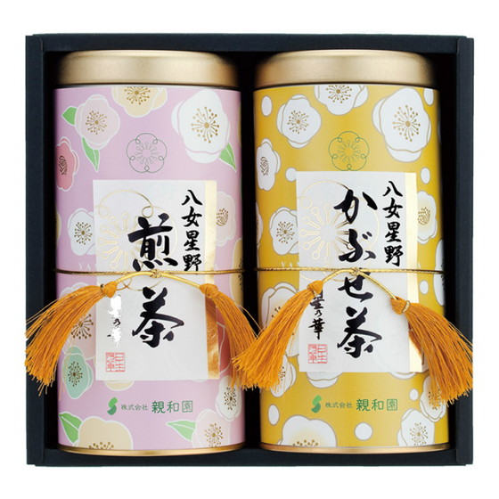 八女星野茶 星乃秋桜 煎茶100g×1 かぶせ茶100g×1