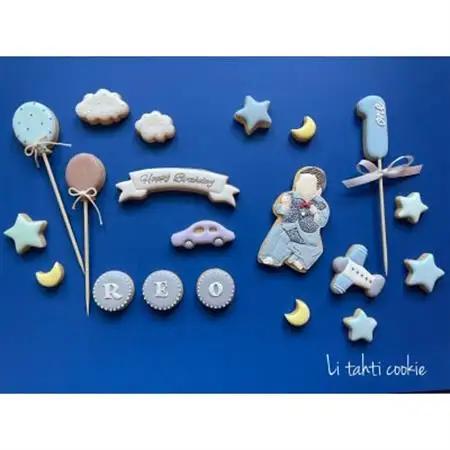 【シルエットセット】オーダーメイドアイシングクッキー　〈リルタハティクッキー〉_菓子・スイーツ クッキー  _【1494031】