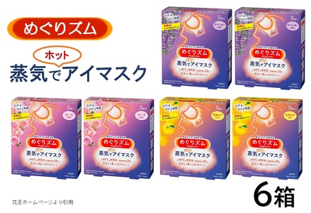SA2693　めぐりズム 蒸気めぐるアイマスク【アラカルト3種セット】　30枚(各5枚入×2箱)