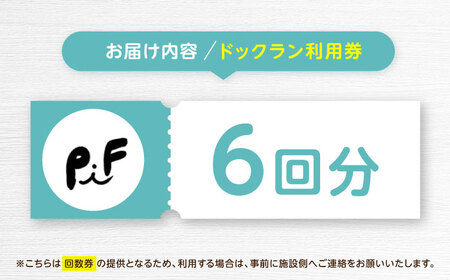ドッグラン利用券(6回分) / ドッグラン 犬 施設 利用券 利用チケット 回数券 ペット / 諫早市 / 株式会社美泉[AHAP041]
