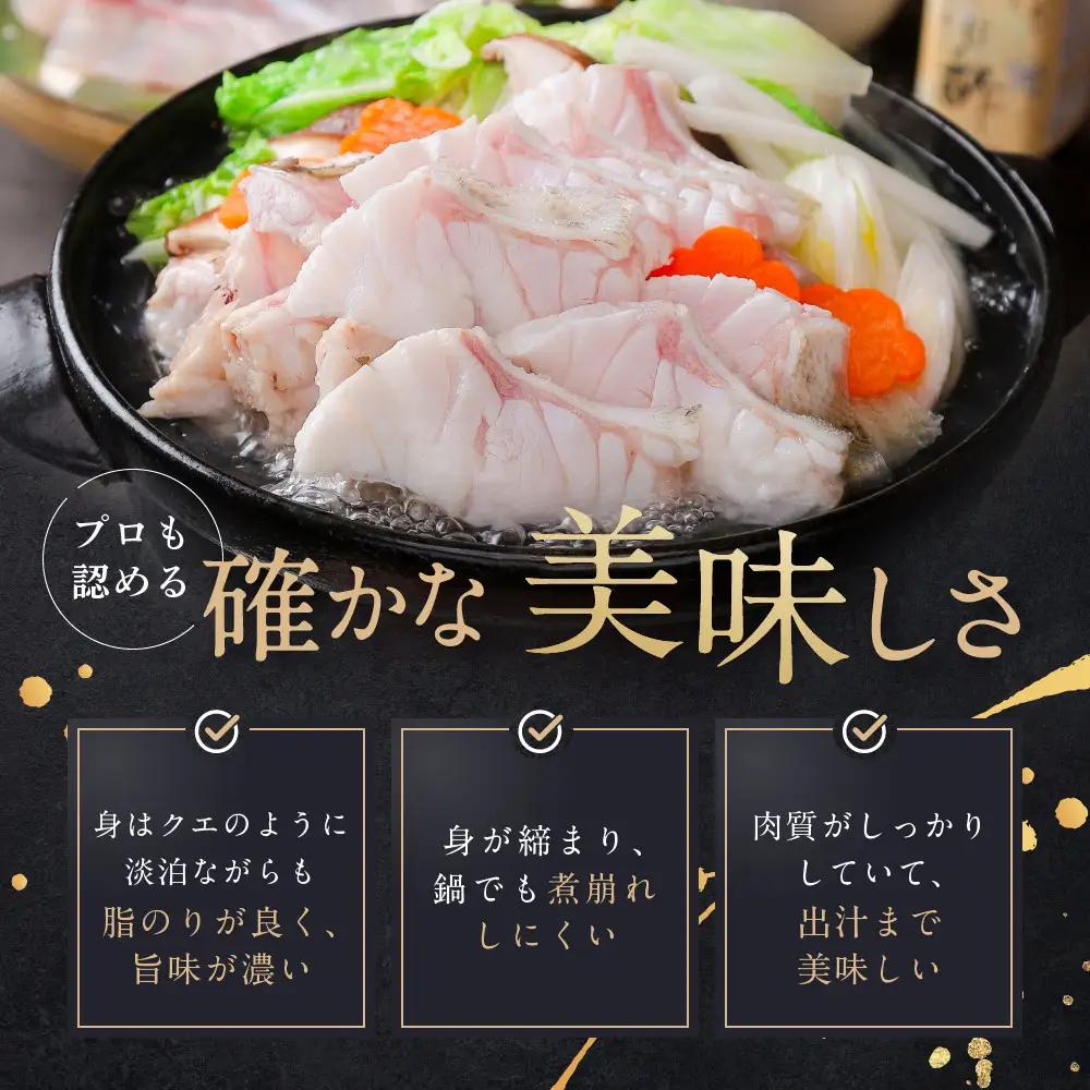 近大クエタマ鍋セット500g（2026年11月下旬～12月中旬発送）