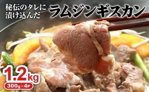 
            味付きジンギスカン 300g 4個 計1.2kg オンライン 申請 ふるさと納税 北海道 恵庭 ラム肉 ラム 味付き タレ 味付き肉 羊 羊肉 肉 お肉 ジンギスカン 焼肉 バーベキュー BBQ アウトドア 恵庭市【160026】
          