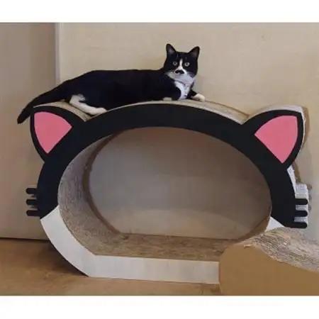 ネコの爪とぎ(段ボール・無地)【1645405】