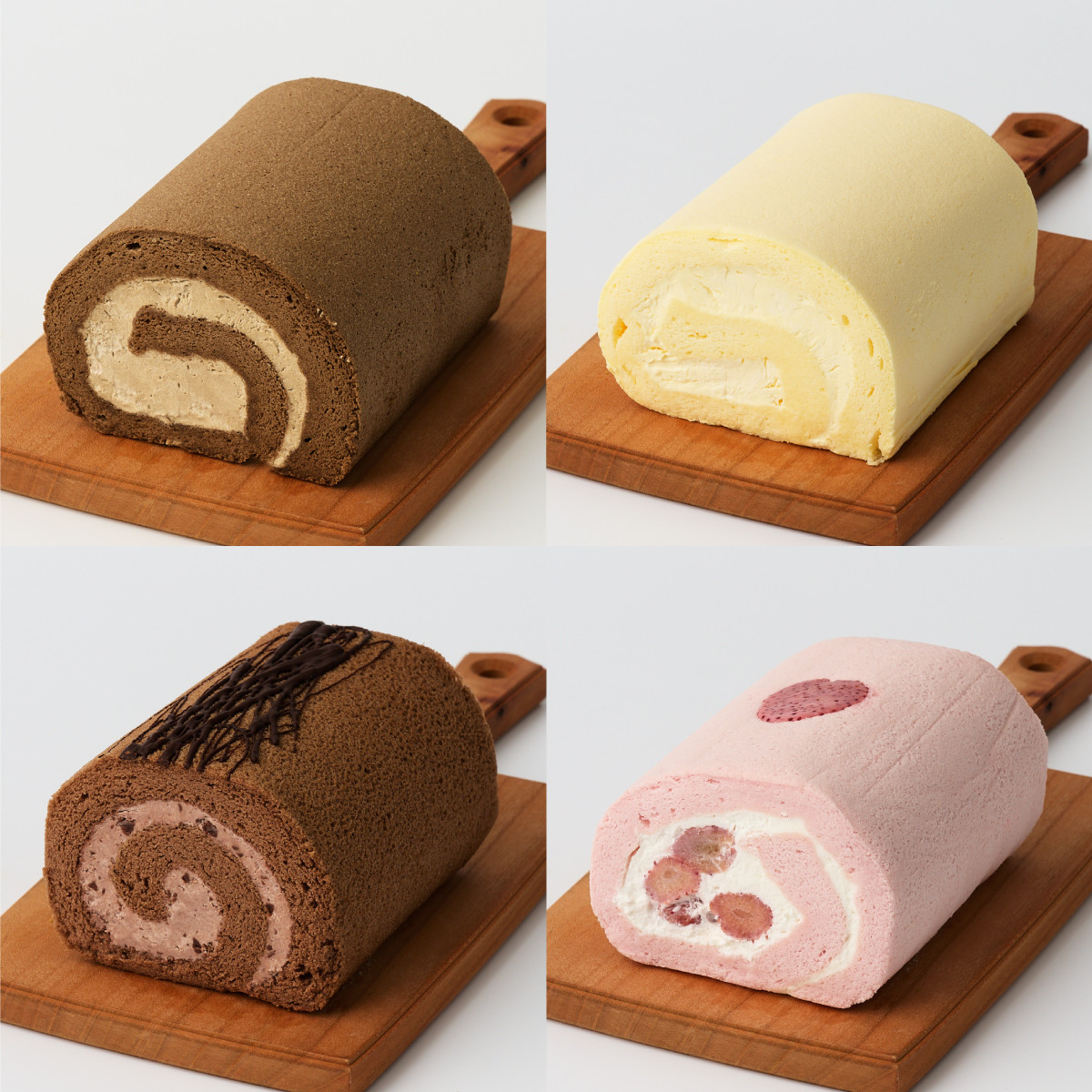 佐賀県産米粉を100%使用したグルテンフリーのロールケーキ
