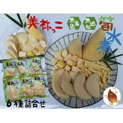 ふるさと納税 美祢市 たけのこの水煮　美祢っこ 　6種詰め合わせ