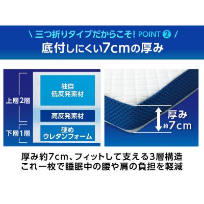 ふるさと納税 稲美町 トゥルースリーパー　プレミアリッチ　三つ折りタイプ(シングル) |  | 02