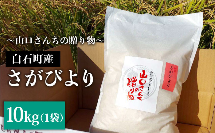 
【先行予約】令和6年産新米！ 特別栽培米 さがびより 10kg 白米～山口さんちの贈り物～【y'scompany】米 お米 さがびより サガビヨリ 特別栽培米 白米 お米[IAS006]
