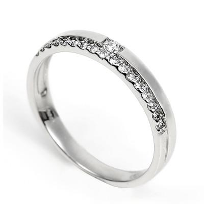 ふるさと納税 笛吹市 普段使いに PT ダイヤリング 0.13CT R3352DI-P　#18 |  | 01