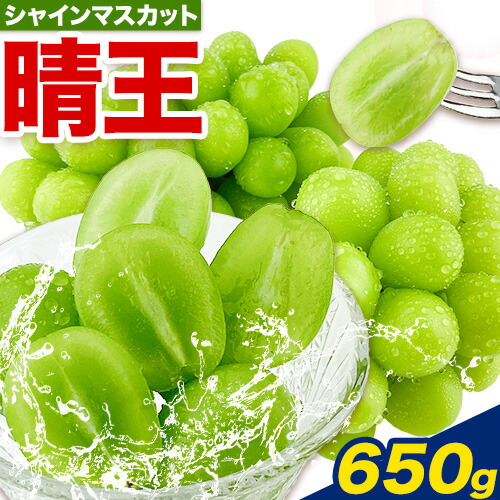 ぶどう [2026年先行予約] シャインマスカット 晴王 1房 650g 岡山県産《2026年9月上旬-10月末頃出荷(土日祝除く)》 ハレノフルーツ マスカット 送料無料 岡山県 浅口市 フルーツ 果物 贈り物 ギフト 国産 岡山県産 くだもの 青果物 【配送不可地域あり】