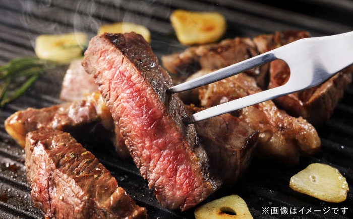 くまもと黒毛和牛 ｢和王｣ サーロインステーキ ・ ｢和王｣ ミスジステーキ 食べ比べセット 計約350g (各1枚) / 牛肉 和王 黒毛和牛 サーロイン ミスジ 熊本県 菊陽町 【菊池地域農業協同