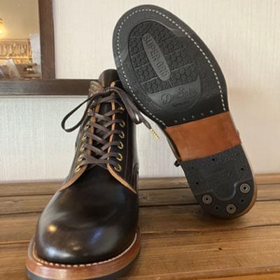 ふるさと納税 小牧市 ハンドメイド6インチレースアップブーツ　金具:真鍮色　サイズ26.5cm[212M03-06] |  | 01