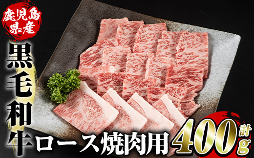 
鹿児島県産黒毛和牛ロース焼肉用(400g)国産 九州産 鹿児島産 牛肉 国産牛 焼き肉【スターゼン】a-18-4
