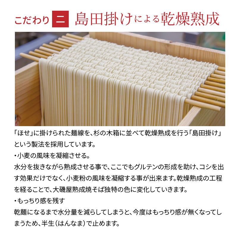 メディア紹介多数！大磯屋製麺所の熟成焼そば 30食(平麺) ナポリタンソース3本付き　H014-028