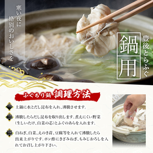 豊後とらふぐ ふぐちり鍋用3Pセット(計約1.1kg・9-12人前)フグ 鍋 ふぐちり 冷凍 養殖 海鮮 魚介 国産 大分県 佐伯市【AB225】【柳井商店】