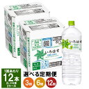 【ふるさと納税】【選べる定期便】い・ろ・は・す（いろはす） 阿蘇の天然水 2L PET 6本×2ケース 水 軟水 飲料水 ミネラルウォーター コカ・コーラ ドリンク ペットボトル 定期便 3ヶ月 6ヶ月 12ヶ月 阿蘇 送料無料