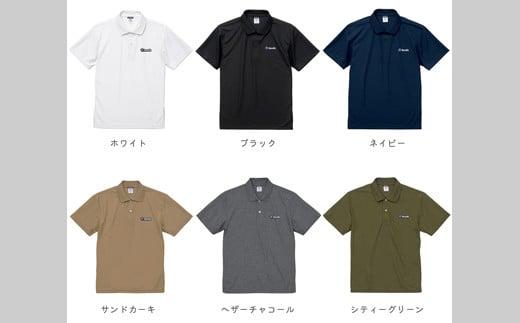 005-167 【ヘザーチャコール・L】エアフィール ドライゴルフポロシャツ