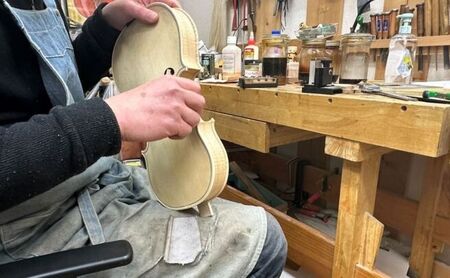 オーダーメイドバイオリン 発送まで2ヶ月 バイオリン工房が作る こだわり オーダーメイド バイオリン オーダー 手作り 楽器 弦楽器 ヴァイオリン 東京 豊島区