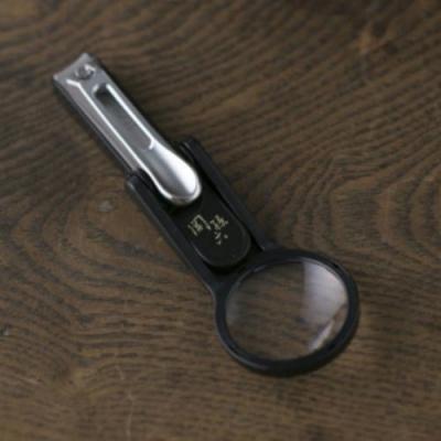 ふるさと納税 関市 刀匠 関孫六の伝統から生まれたツメキリ ◇貝印 関孫六 ルーペ付きツメキリ 大口径M |  | 01