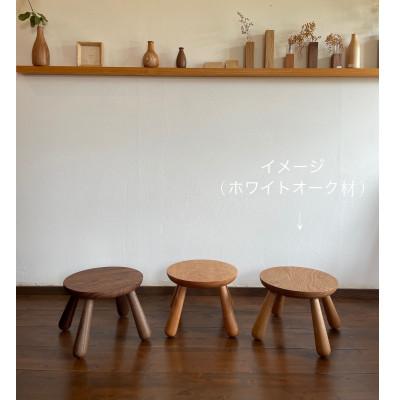 ふるさと納税 宮崎市 こどもスツール【ホワイトオーク無垢材】 |  | 01