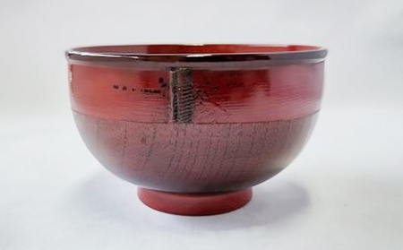 新潟特産竹塗　お椀　Φ12cm 黒塗り